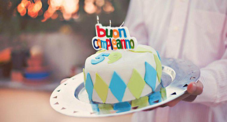 Jakie są włoskie życzenia urodzinowe?