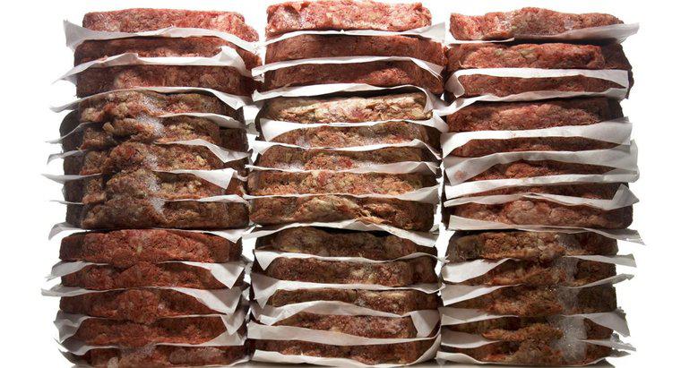 Jak długo można przechowywać zamrożone mięso hamburgera?