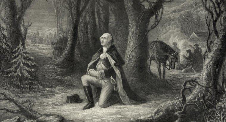 Jaka była wysokość George Washington?