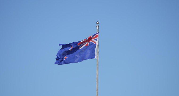 Co reprezentuje flaga Nowej Zelandii?