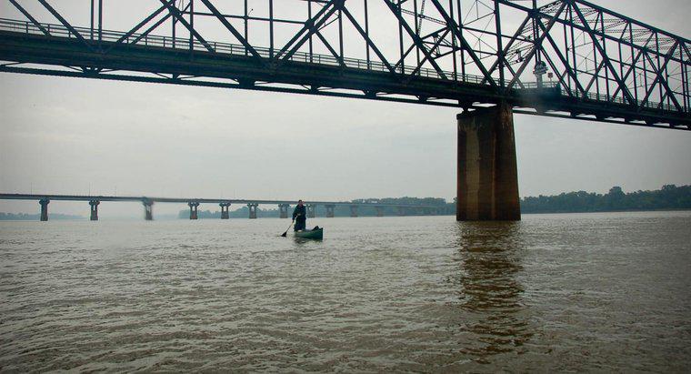 Jak szeroka jest rzeka Mississippi?