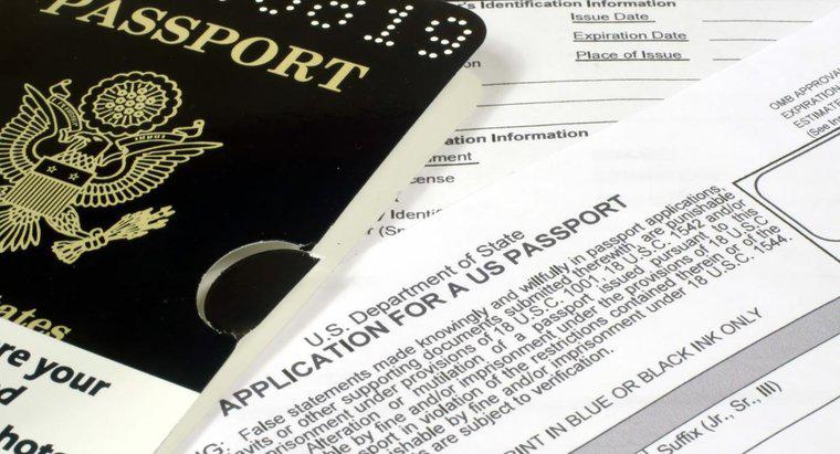 Jakie pytania są zadawane w zgłoszeniu paszportowym?
