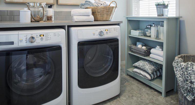 Jaki jest standardowy rozmiar pralki i suszarki?