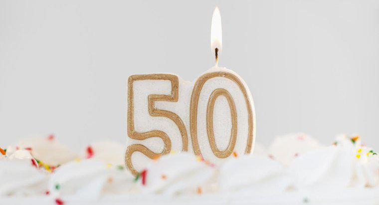 Jakie są pomysły na świętowanie 50. urodzin?