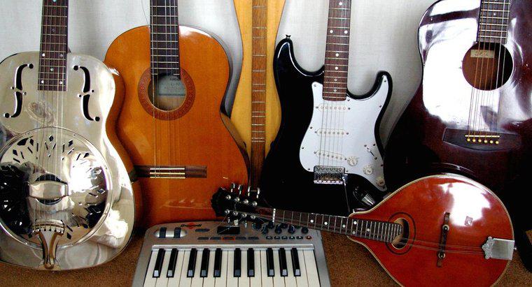 Jakie są pięć rodzajów instrumentów muzycznych?