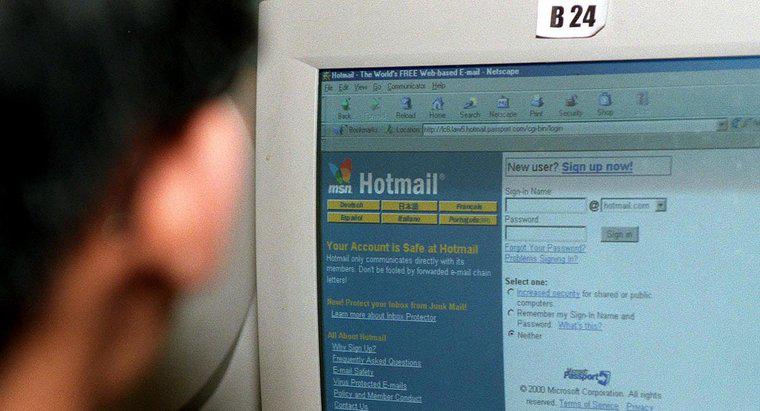 W jaki sposób wprowadzono Hotmail?