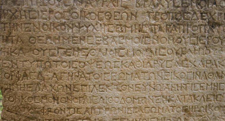 Jakiego języka mówili starożytni Grecy?