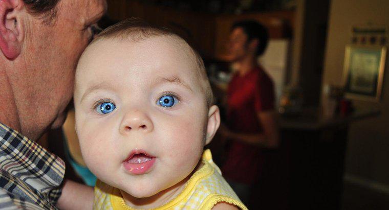 Czy wszystkie dzieci rodzą się z niebieskimi oczami?