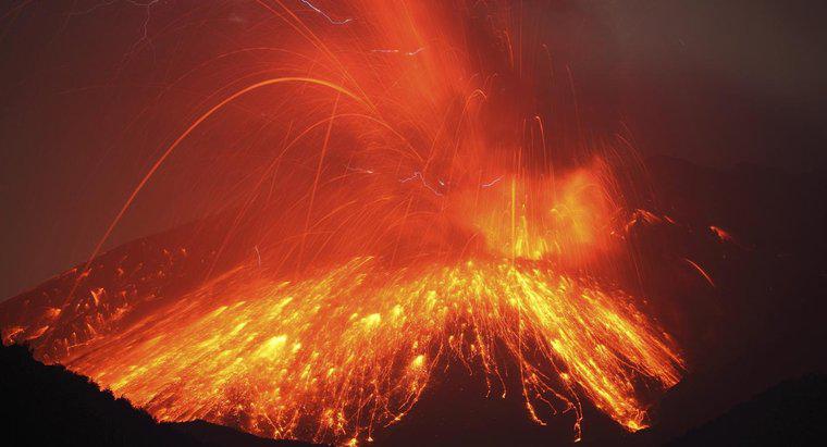 Jakie warunki powodują gwałtowną erupcję wulkanu?