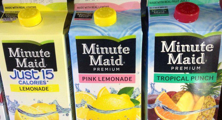 Czy lemoniada z Minute Maid ma kofeinę?