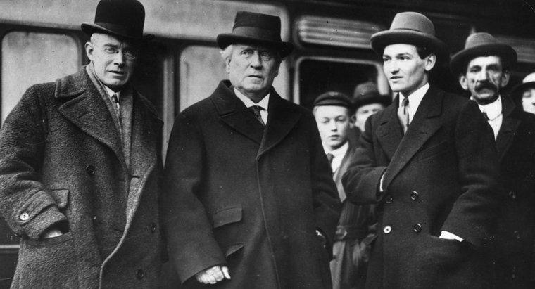 Kto był przywódcą Wielkiej Brytanii podczas I wojny światowej?