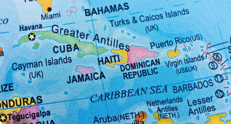 Ile krajów jest na Karaibach?