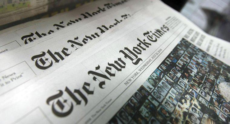 Jaką czcionkę używa The New York Times?