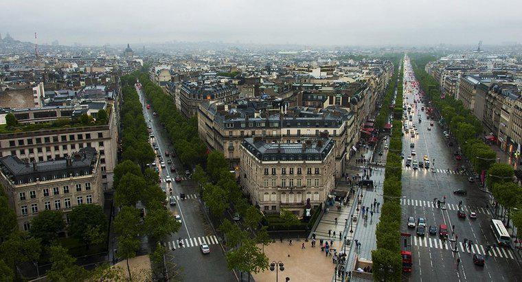 Jaka jest długość Champs-Elysees?