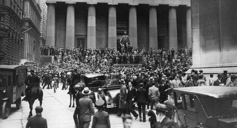 Co spowodowało krach na giełdzie w 1929 roku?