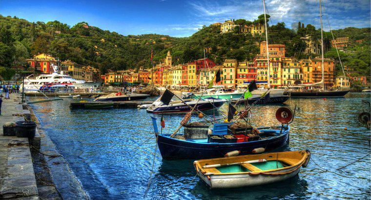 Gdzie jest Portofino, Włochy, położony?