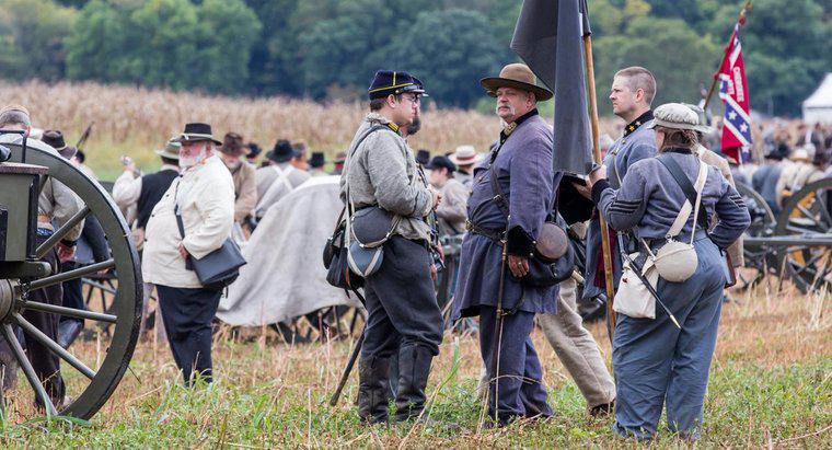 Jakie były dwie strony w amerykańskiej wojnie domowej?