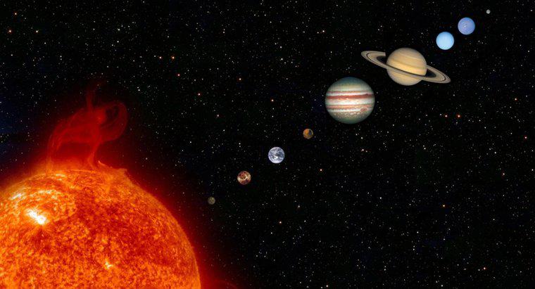 Jaka jest temperatura powierzchni na planetach?
