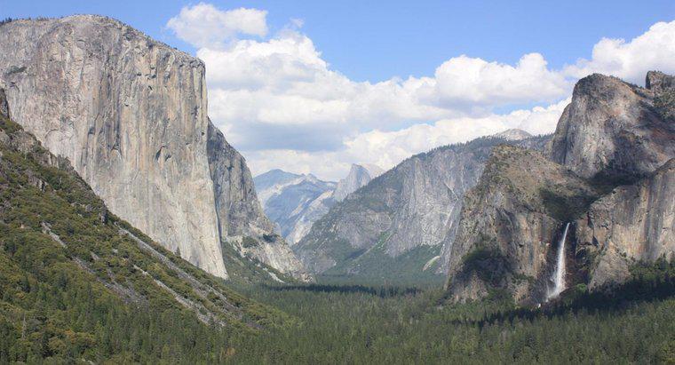 Jakie są główne formy ziemi w Kalifornii?