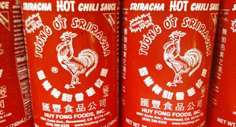 Jakie są składniki Sriracha?