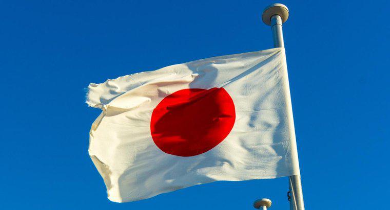 Co oznaczają kolory i symbole na flagach Japonii?
