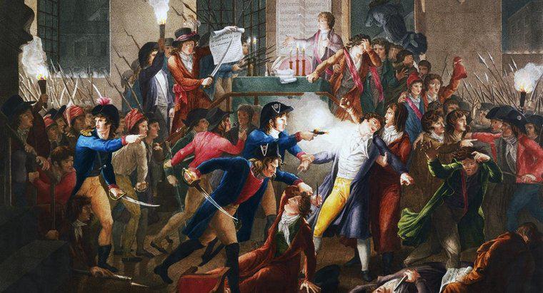 Co się stało podczas rewolucji francuskiej?