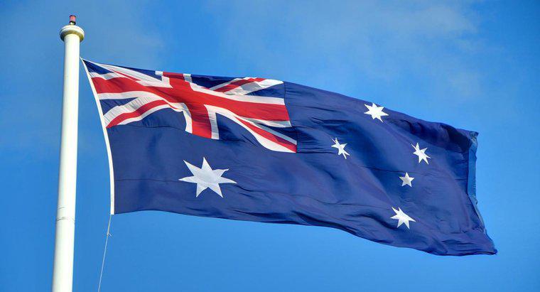 Co oznaczają gwiazdy na australijskiej banderą?