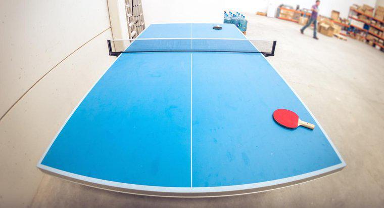 Jaki jest standardowy rozmiar tabeli ping ponga?