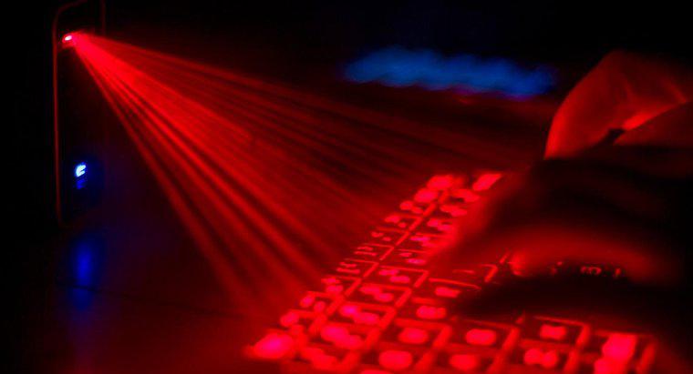 Jak działa laserowa klawiatura?
