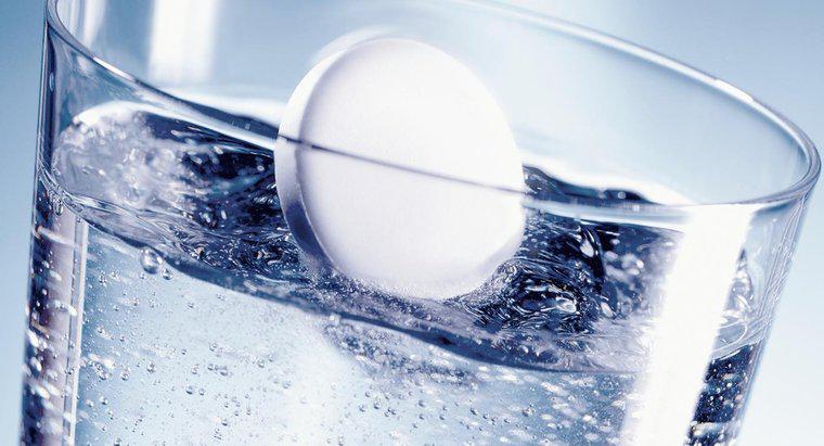 Czy aspiryna jest rozpuszczalna w wodzie?