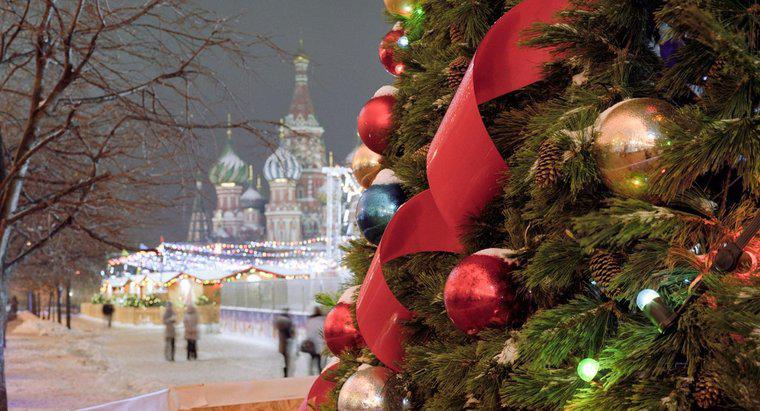 Jak Rosjanie świętują Boże Narodzenie?