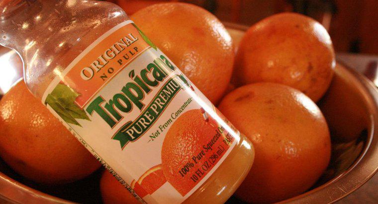 Czy sok pomarańczowy jest czystą substancją?