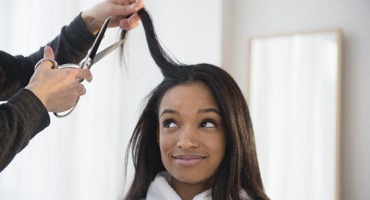 Jakie są dobre fryzury dla średniej długości czarnych włosów?