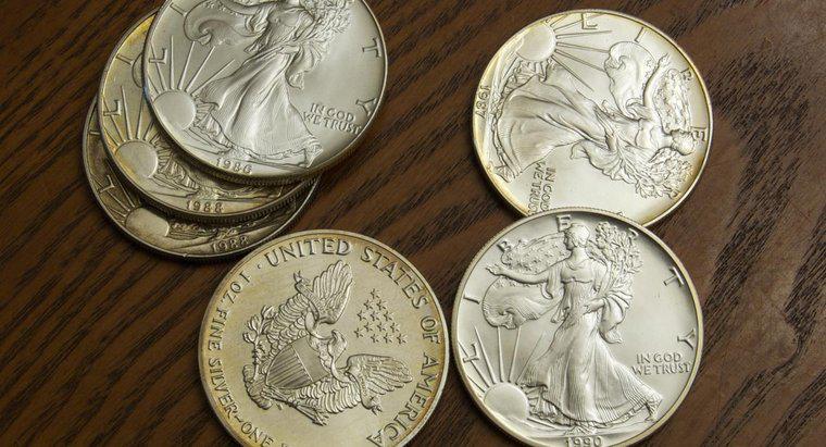 Kiedy mennica USA przestała wytwarzać czyste srebrne monety?
