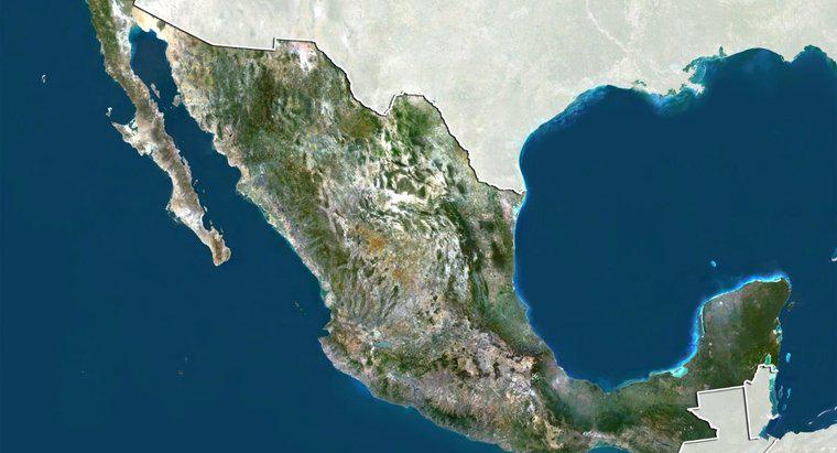 Jakie są dwa półwyspy w Meksyku?