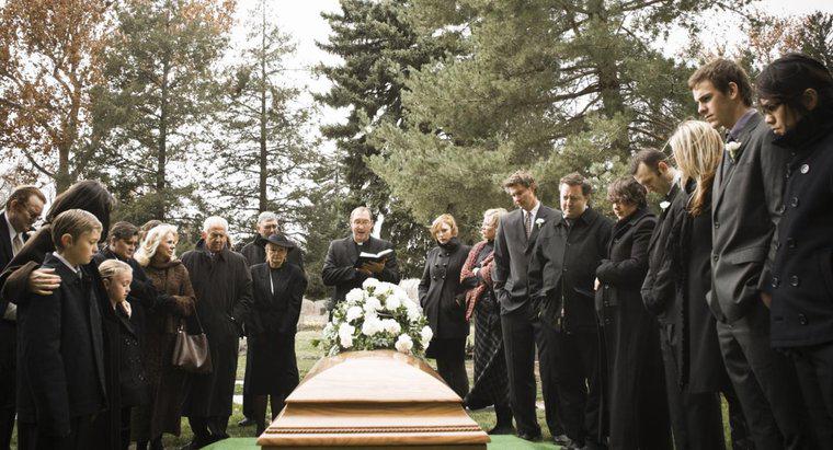 Jak powinieneś wyrazić podziękowanie za pogrzeb?