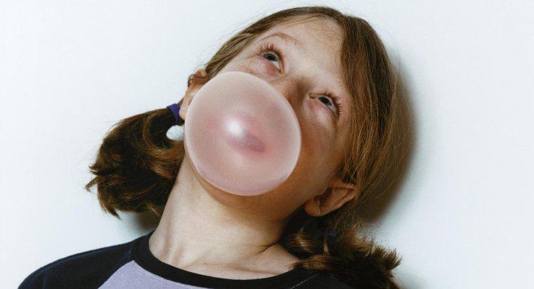 Co sprawia, że ​​Bubblegum Blow Bubbles?
