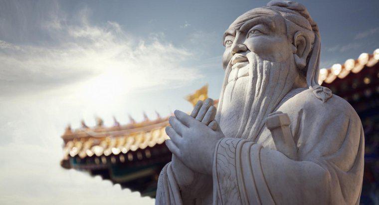 Jakie osiągnięcie jest najbardziej znane dla Confucius?