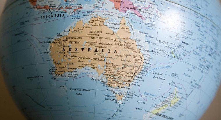 Jaka jest szerokość Australii?