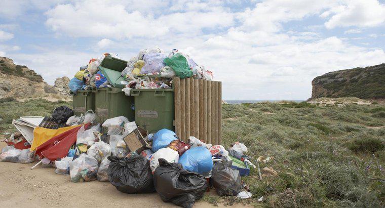 Jakie są niektóre skutki niewłaściwego usuwania odpadów?