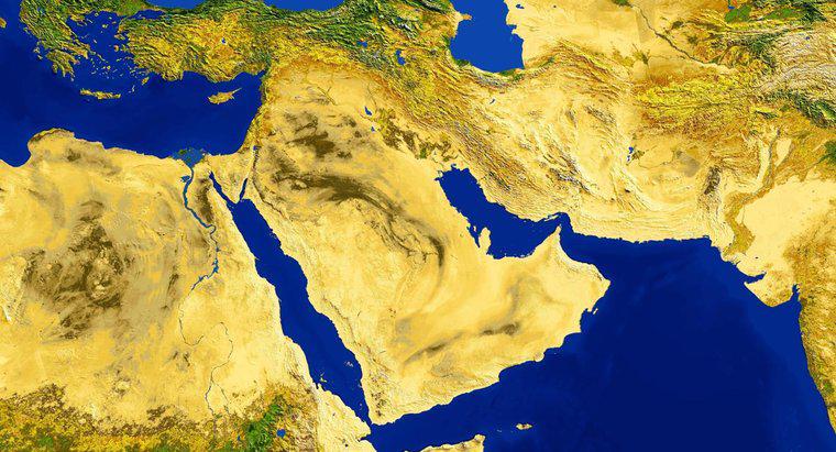 Gdzie znajduje się Bliski Wschód?