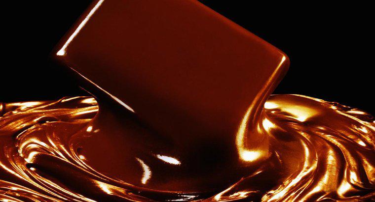Jaki jest punkt topnienia czekolady?