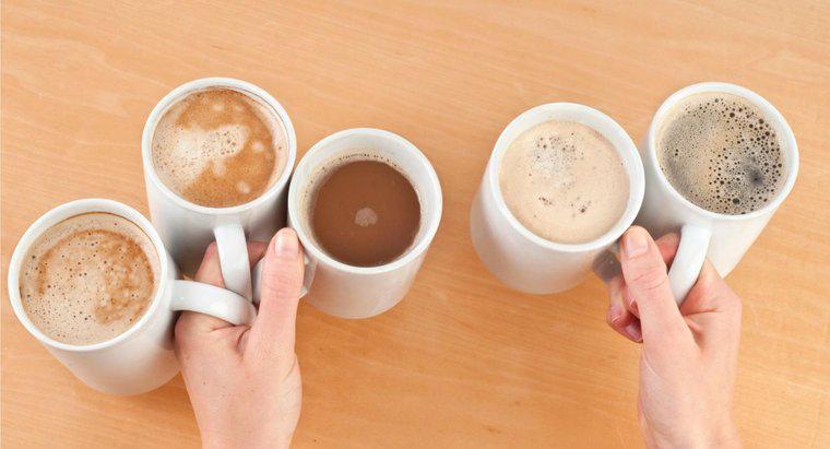Ile kawy ma przeciętny amerykański napój?