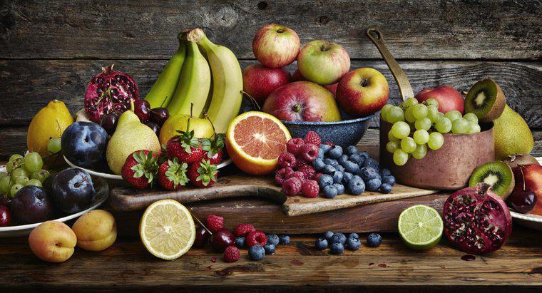 Jakie są owoce o wysokiej zawartości cukru?