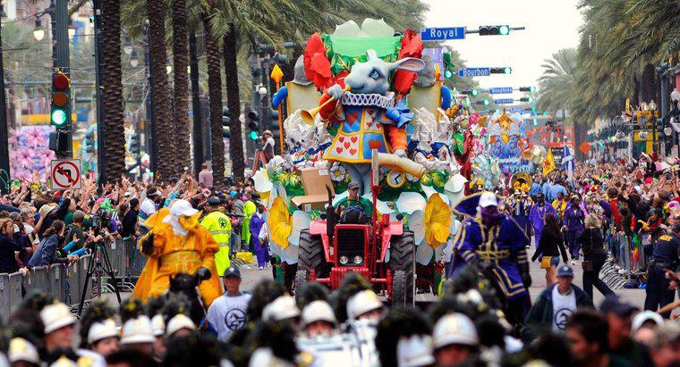 Gdzie jest największe święto Mardi Gras?