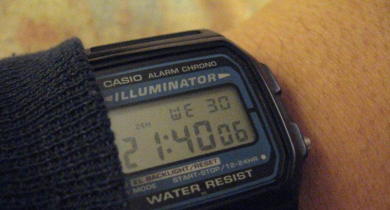 Jak ustawić czas na zegarku Casio Illuminator?
