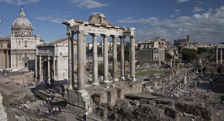Gdzie żyli Rzymianie?