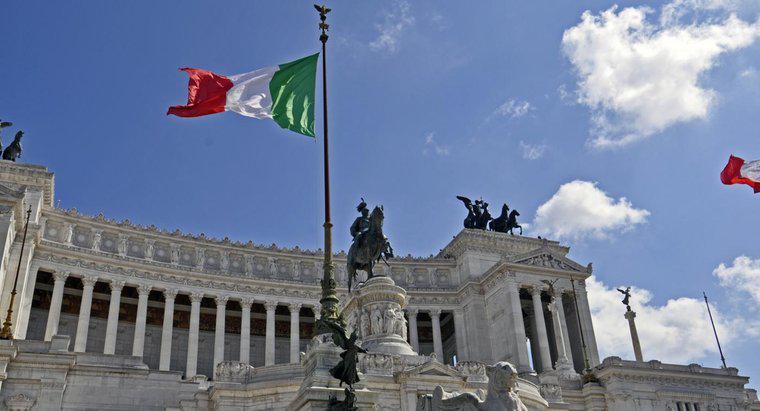 Co reprezentują kolory włoskiej flagi?