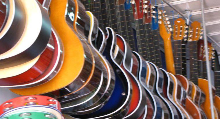 Ile gitar sprzedaje się rocznie?