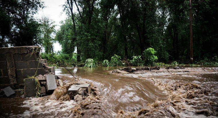 Jakie obszary w Stanach Zjednoczonych są zagrożone powodzią?